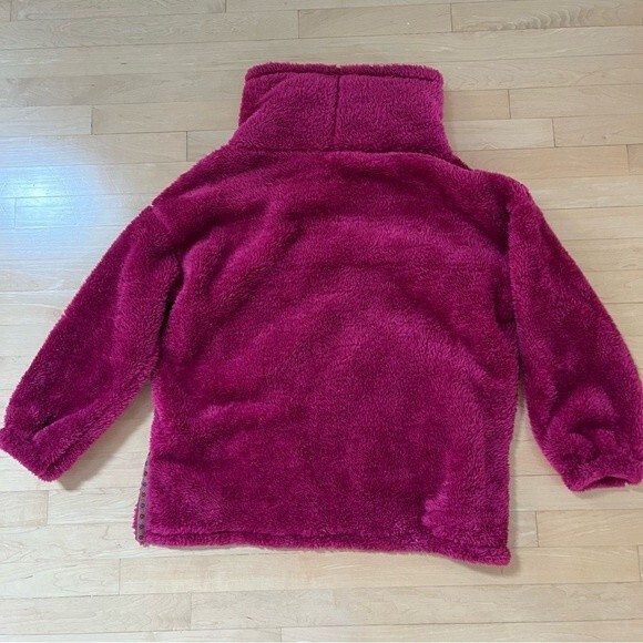 Sundance Sasha Cozy Sweatshirt in Magenta Fuchsia Pink  M NWOT - Picture 9 of 9